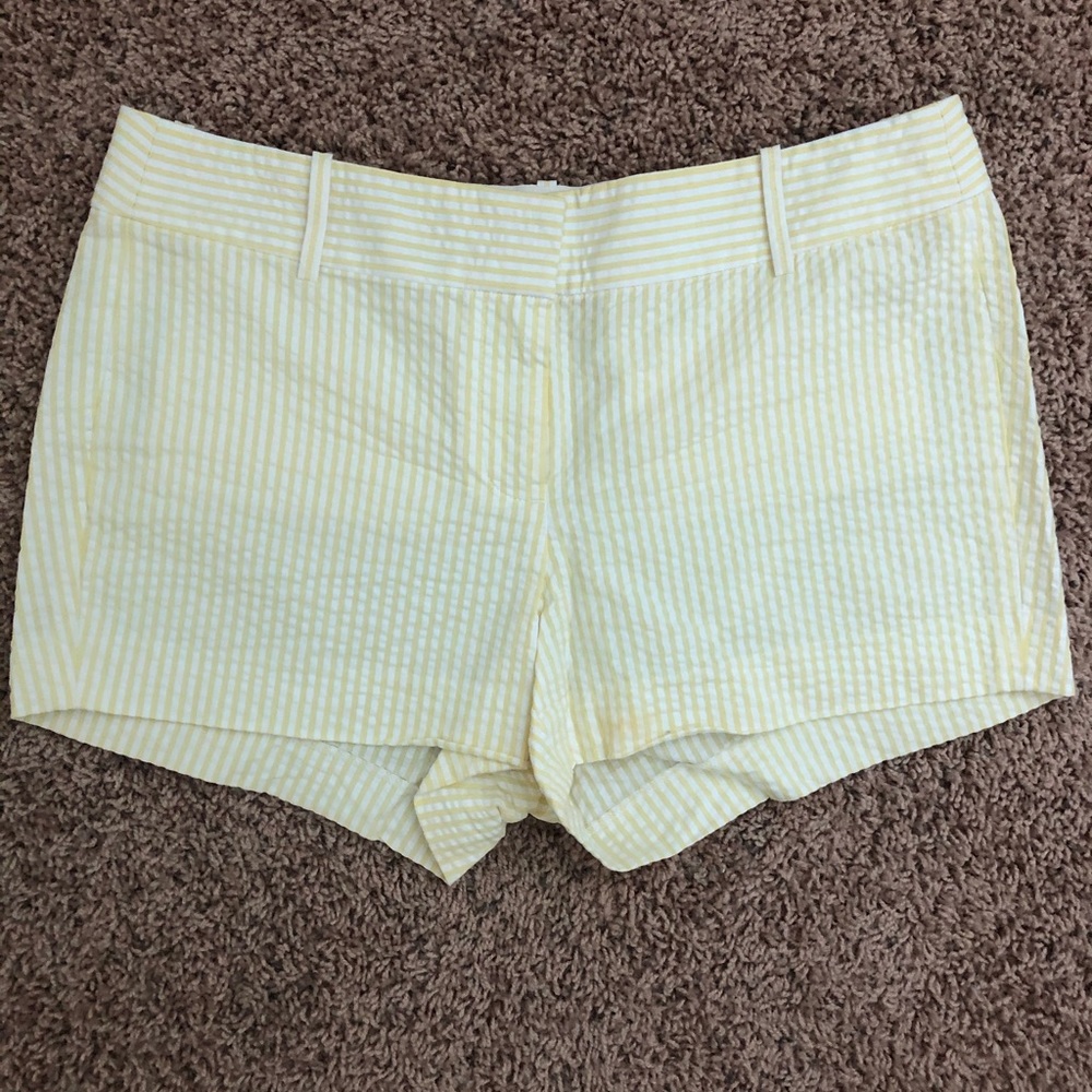 J Crew Seersucker shorts